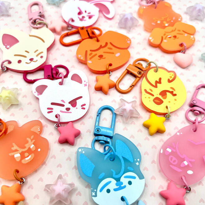 frosted skzoo charms