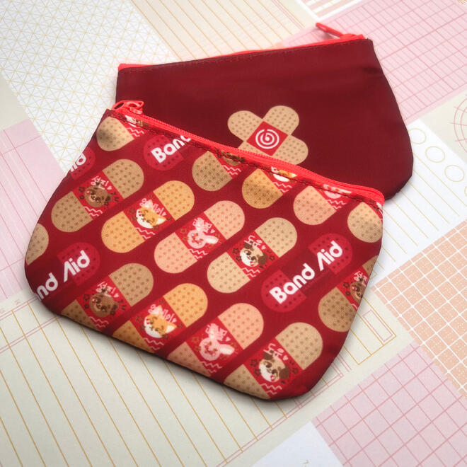 BAND AID COIN POUCH